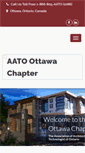 Mobile Screenshot of aato-ottawa.ca